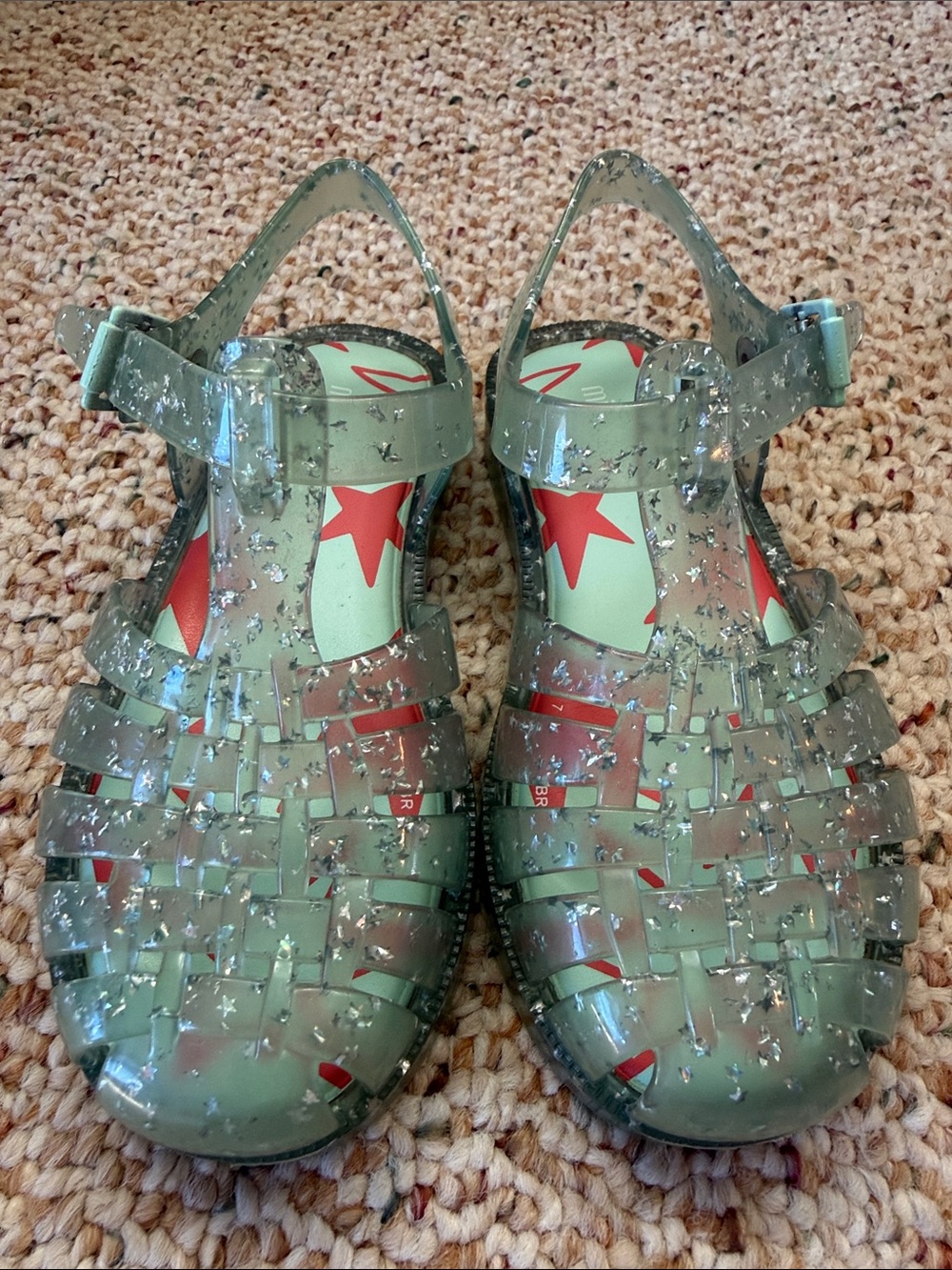 Green Mini Melissa Jellys!